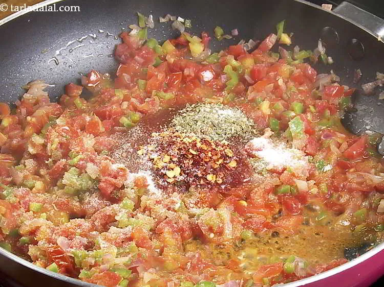 Step 18 – Add salt. We have added salt while boiling the pasta, butter and cheese both contain …