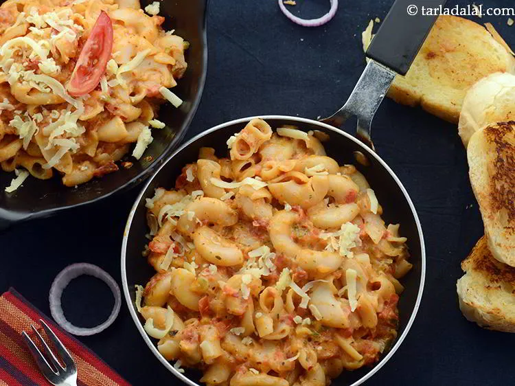 Step 24 – Serve <strong>pasta in a hurry</strong> immediately.