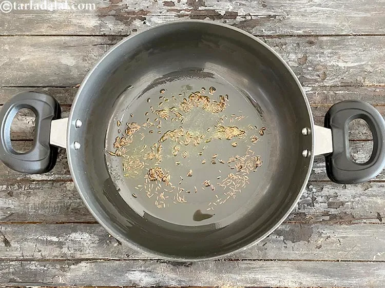 Step 16 – Saut&eacute; on a medium flame for a minute.