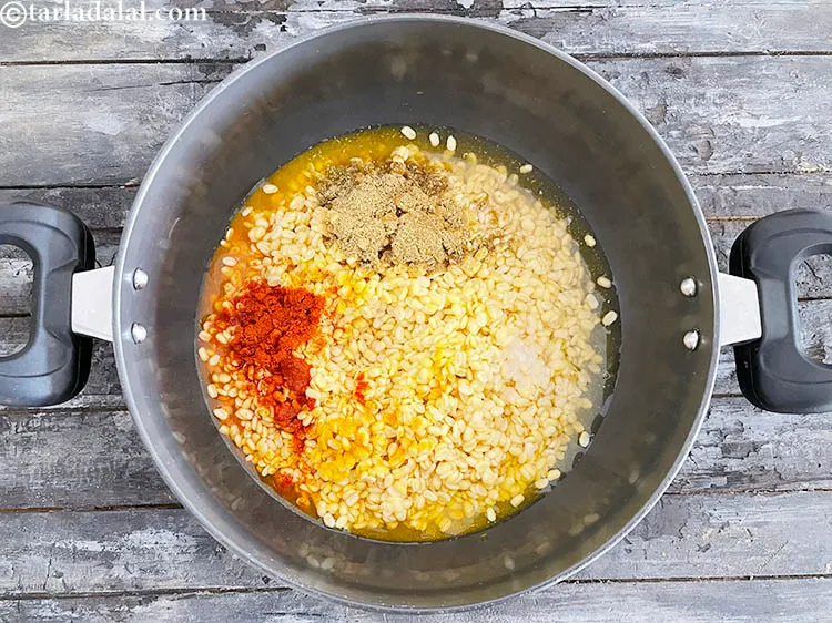 Step 22 – Add 1 cup of water.