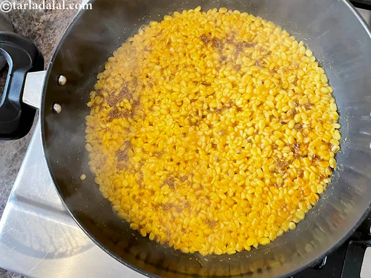 Step 25 – We checked at 10 minutes and see there is still a little water left. So …