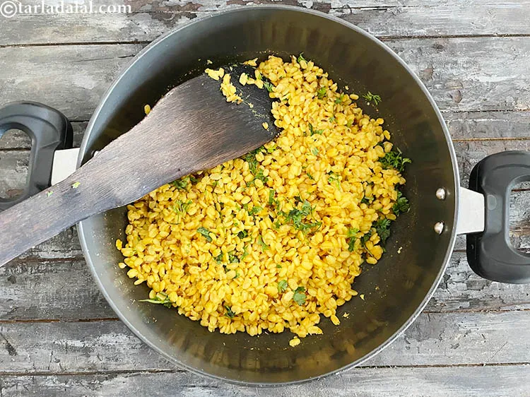 Step 29 – Mix gently. Your <strong>mag ni dal | Gujarati mug ni chutti dal | healthy dry …