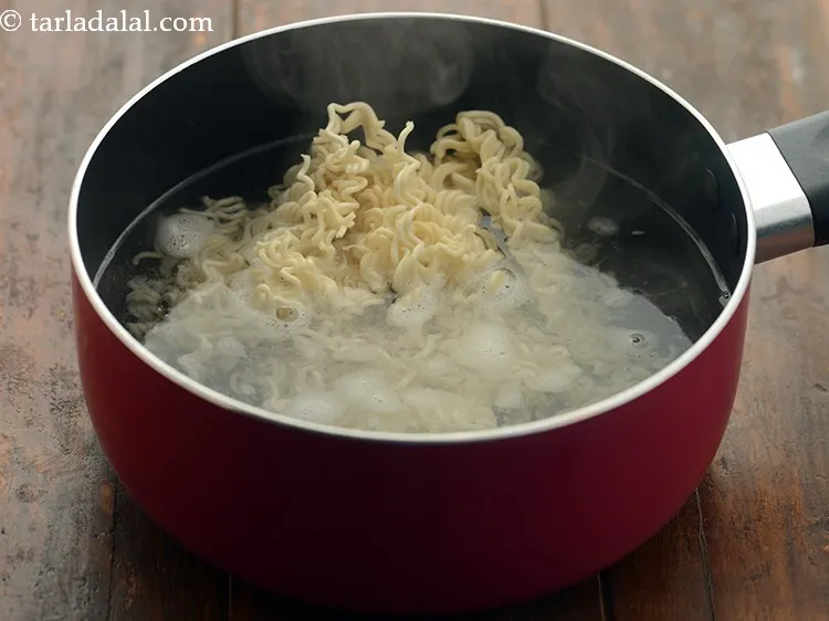 Step 3 – Add maggi noodles.