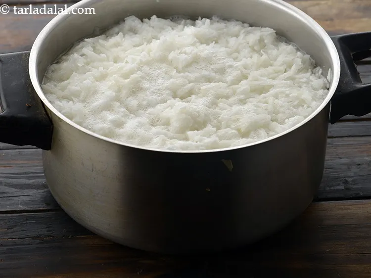 Step 31 – Do not miss out on boiling mooli as it helps to reduce the raw smell …