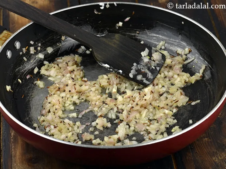 Step 19 – Saut&eacute; on a medium flame for 2 minutes.