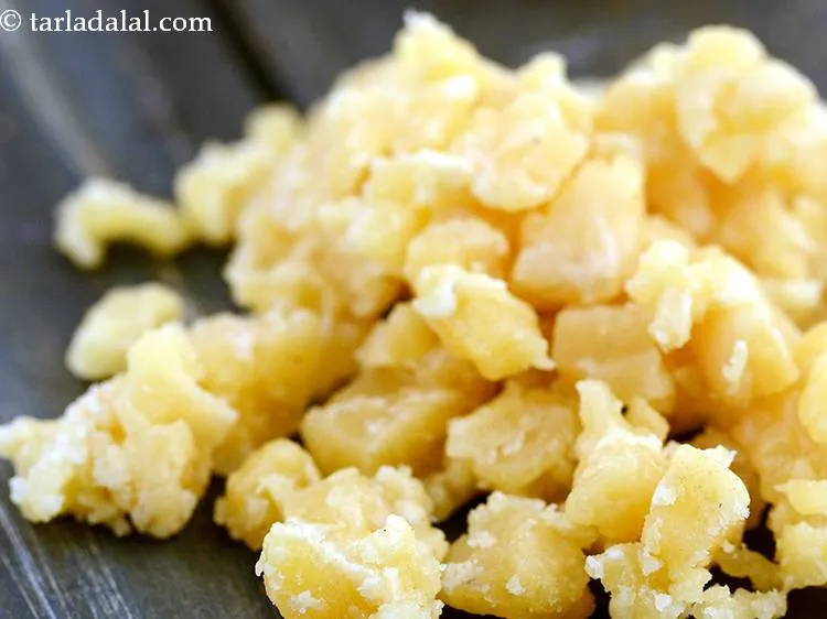 Step 21 – Add jaggery to balance the tanginess of tamarind.&nbsp;