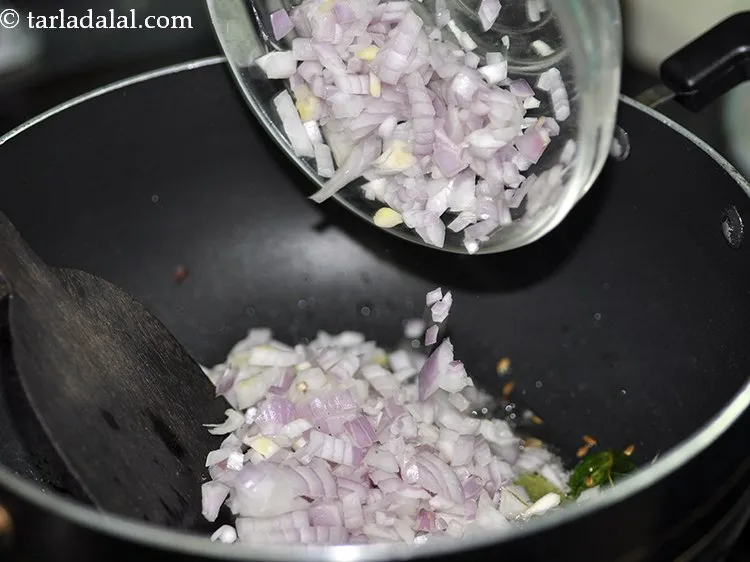 Step 29 – Add the onions.