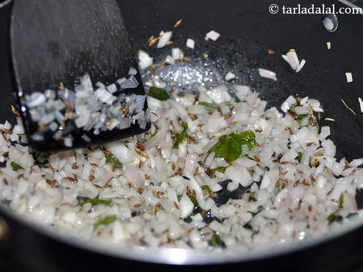 Step 30 – Saut&eacute; on a medium flame for 2 minutes.