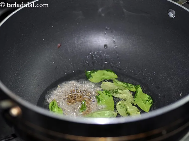 Step 26 – Add the cumin seeds.