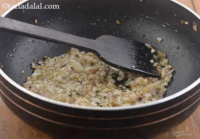 Step 6 – Mix well and saut&eacute; on a medium flame for 4 to 5 minutes or till …