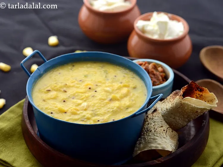 Step 13 – Serve&nbsp;<strong>&nbsp;</strong><b><span style="font-size: 12pt; font-family: &quot;Kohinoor Devanagari Regular&quot;;">makai ni khichdi recipe | microwave makai khichadi | …