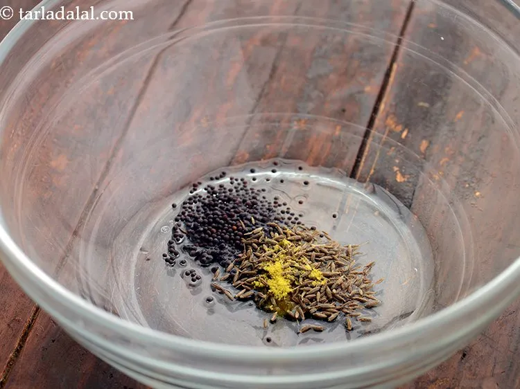 Step 5 – Add asafoetida.