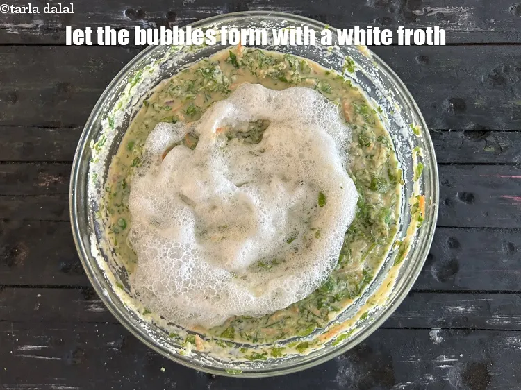 Step 33 – <meta charset="UTF-8" />Let the bubbles form with a white froth.&nbsp;