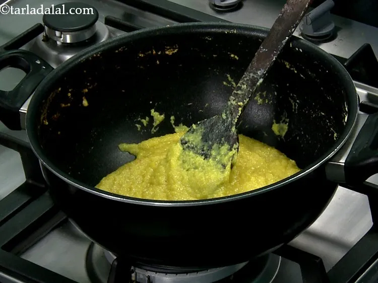 Step 13 – Cook on a medium flame for another 4 to 5 minutes, while stirring continuously.. The …