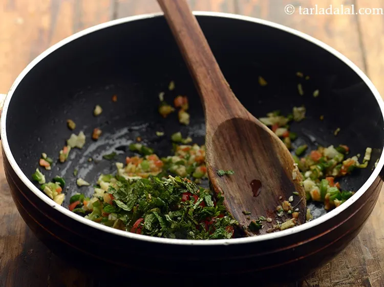 Step 26 – Add mint leaves. While pudina gives a refreshing taste to the&nbsp;<strong>Manchow soup</strong>, many people would …