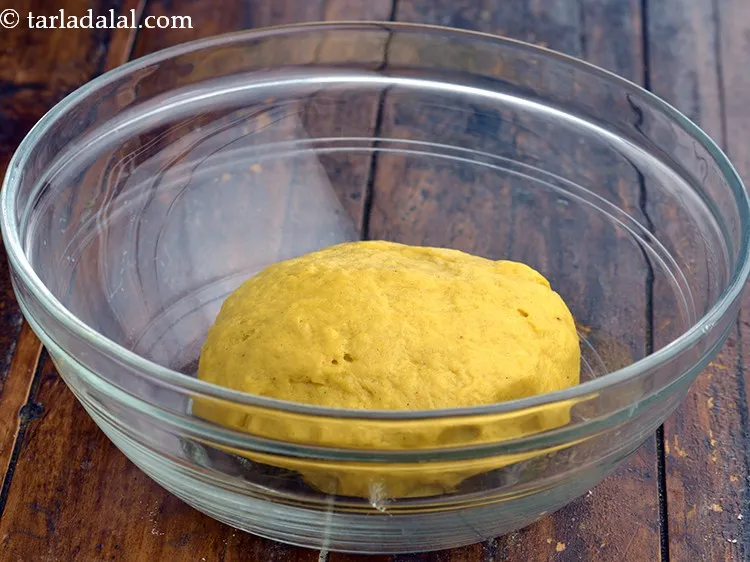 Step 19 – Knead into a soft dough without using water.&nbsp;<br /> &nbsp;