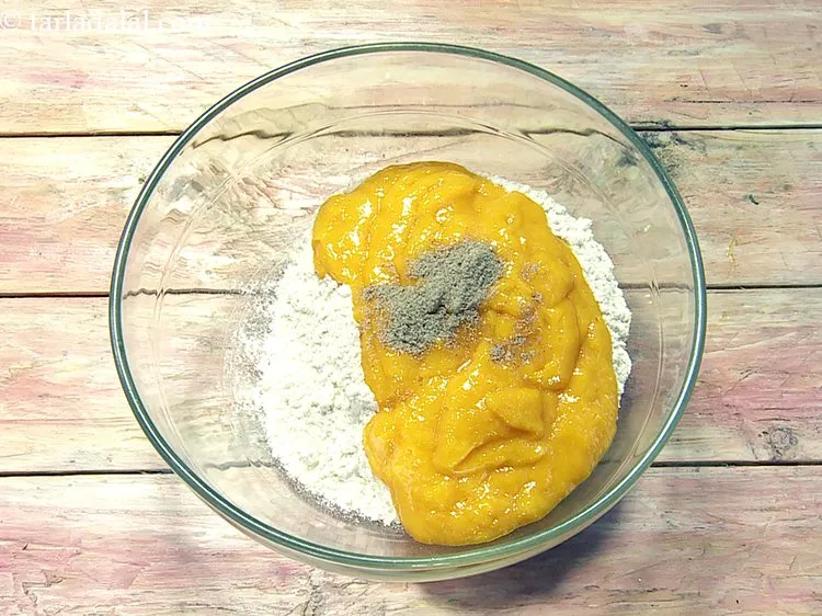 Step 16 – Add 1/4 tsp&nbsp;<a href="https://www.tarladalal.com/glossary-cardamom-powder-elaichi-powder-265i">cardamom (elaichi) powder</a>. Use fresh elaichi powder for best flavour.&nbsp;