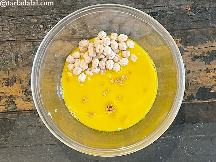 Step 17 – Add raw mango water.