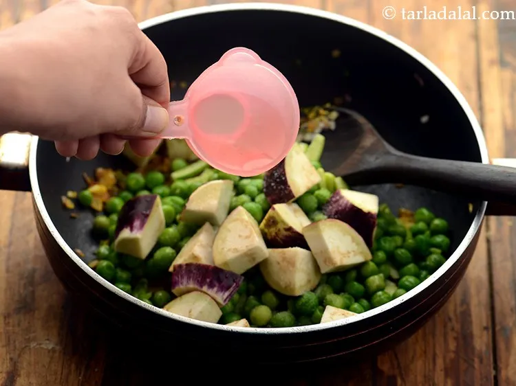 Step 22 – Add 3 tbsp of water.