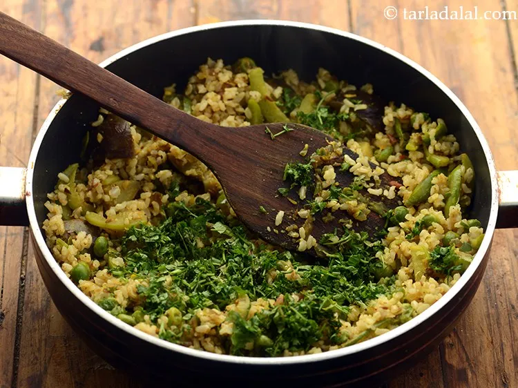 Step 27 – Garnished with coriander.&nbsp;