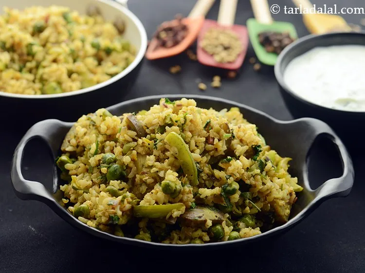 Step 28 – Serve <strong>Maharashtrian masala bhaat </strong>hot. You can enjoy the Masala bhaat with curd, raita or …