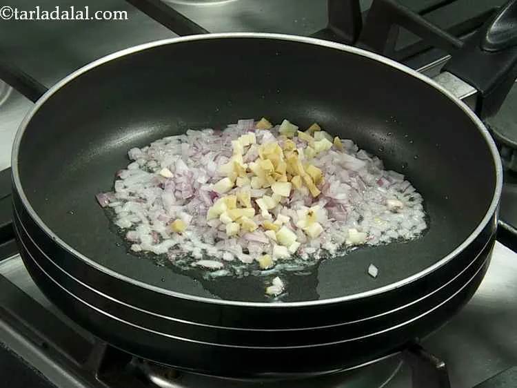 Step 2 – Also add ginger and garlic for some pungency and extra taste. Both these ingredients pack …