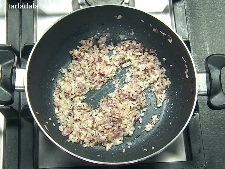 Step 16 – Saut&eacute; on a medium flame for 2 minutes.