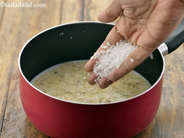 Step 4 – Add 2 1/2 tbsp of sugar, you can also skip this step if you dont …