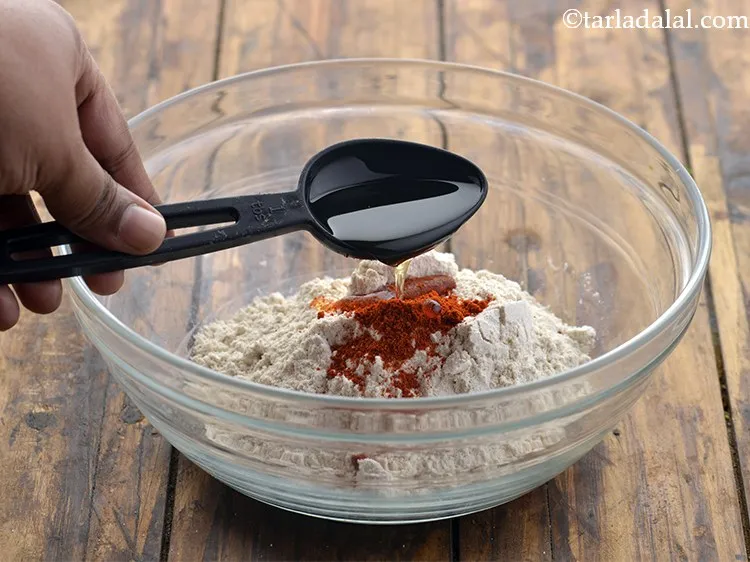 Step 6 – Add 1 tbsp of oil. Oil can be swapped with melted ghee. This fat basically …