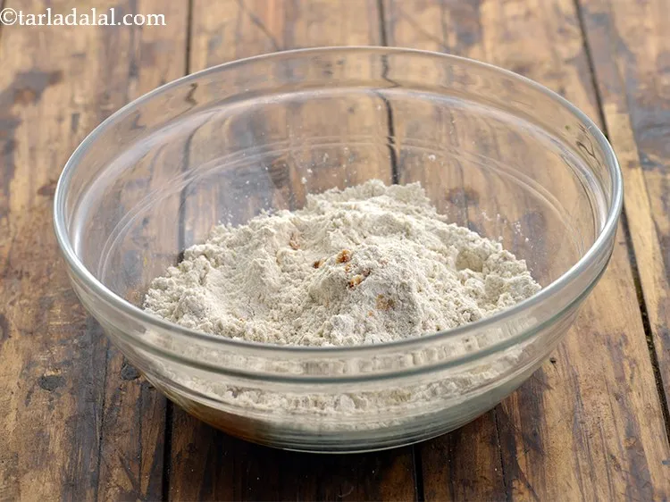 Step 8 – Gradually add water and combine all the ingredients. We have used approx. 6 tbsp of …