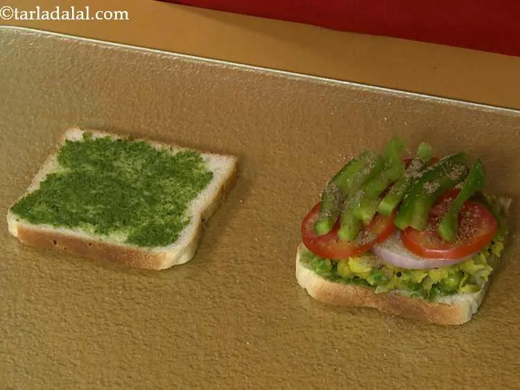 Step 22 – Sprinkle ? tsp of sandwich masala evenly over it. With just 9 ingredients, you can …