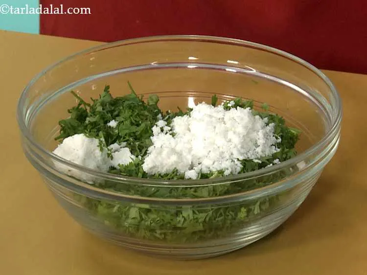 Step 2 – Add the freshly grated coconut to it. Preferably use freshly grated coconut. It gives a …