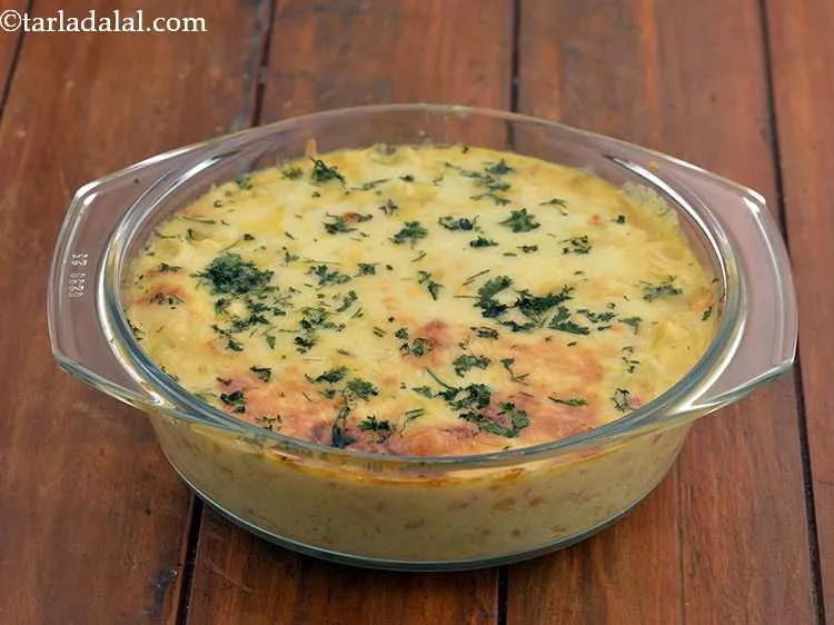 Step 17 – Bake this in a pre-heated oven at 200?C(400?F) for 10 minutes.