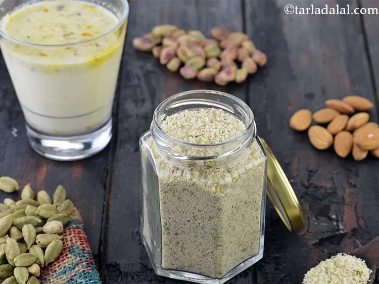 Step 13 – This&nbsp;<strong>masala milk powder , masala doodh powder&nbsp;</strong>&nbsp;can be stored in an air-tight container in the …