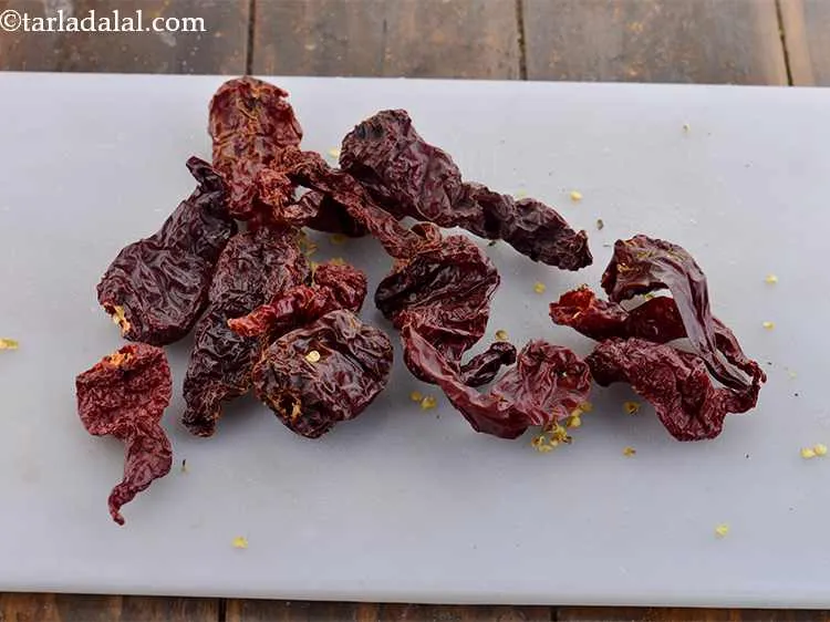 Step 30 – For the&nbsp;Mumbai street style masala pav recipe, we will first make the homemade red chilli-garlic …