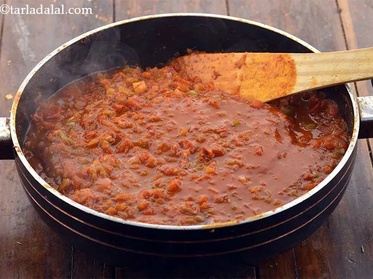 Step 18 – Cook on a medium flame for 12 to 15 minutes, while stirring occasionally.