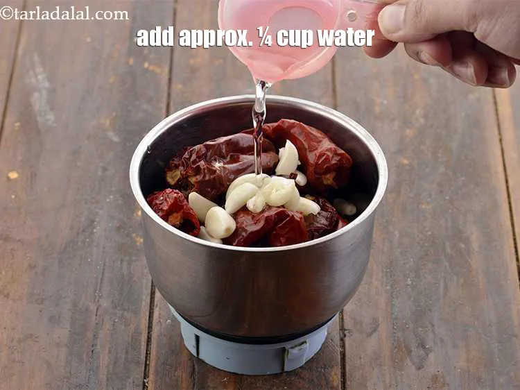 Step 8 – Add approx. &frac14; cup of water. This is needed for the smooth blending of the&nbsp;<strong>homemade …