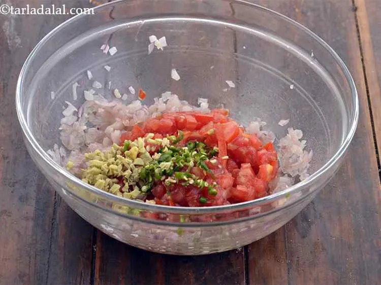 Step 5 – Also, add the ginger and green chillies. You can even make use of ginger-green chilli …