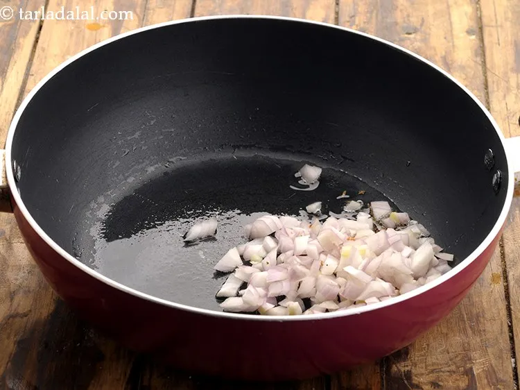 Step 9 – Add onions.