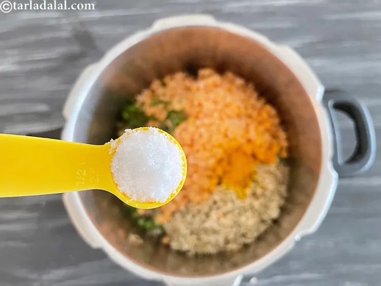 Step 31 – Add salt.