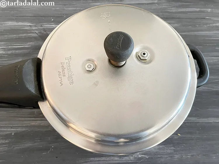 Step 35 – Pressure cook <meta charset="UTF-8" /><strong>masoor dal and vegetable khichdi | masoor dal khichdi |&nbsp;</strong>&nbsp;<strong>pressure cooker …