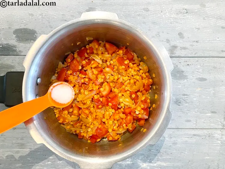 Step 17 – Add salt to taste.