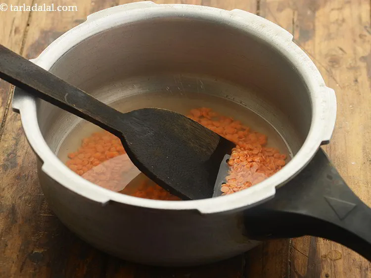 Step 12 – Mix well using a ladle.