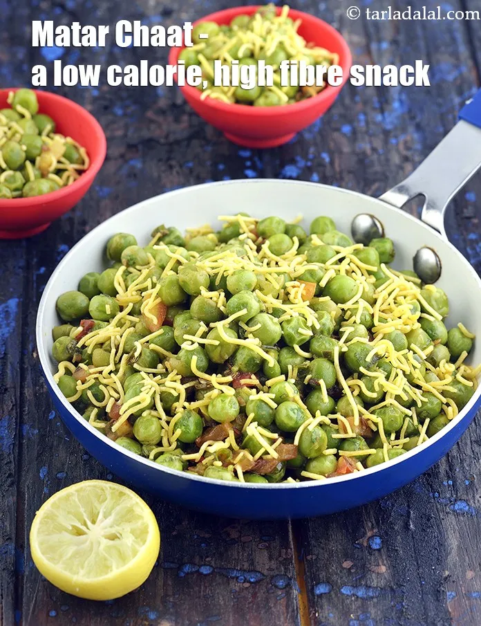 Step 34 – <strong>Matar Chaat - a low calorie, high fibre snack.</strong>