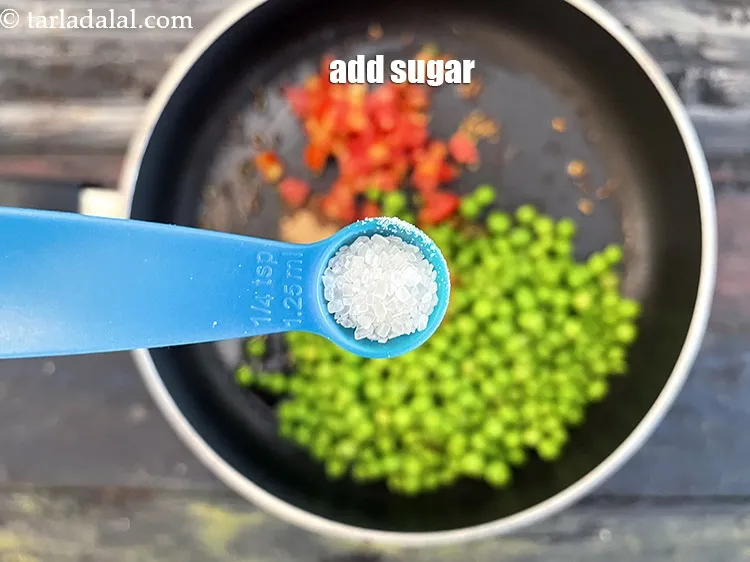 Step 23 – Add&nbsp;<meta charset="UTF-8" />1/4 tsp&nbsp;<a href="glossary-sugar-chini-shakkar-278i">sugar</a>.