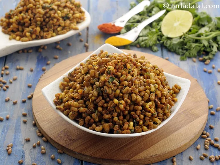 Step 34 – <strong>Matki sabzi </strong>is ready for serving. Serve hot with phulkas.&nbsp;