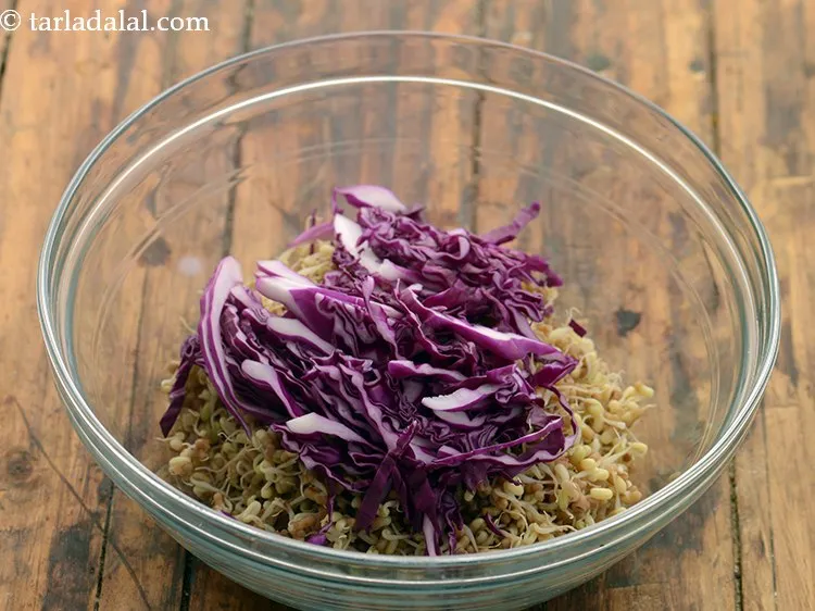 Step 25 – To this add shredded red cabbage. If red cabbage isn&rsquo;t easily available then you can …