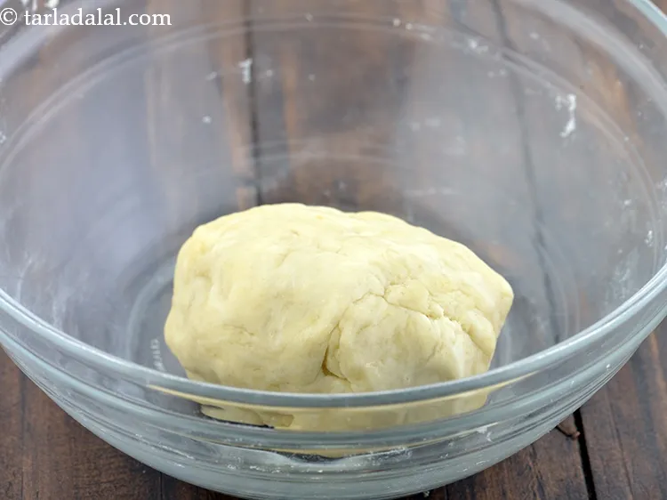 Step 25 – Knead into a firm dough.