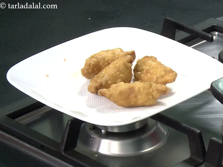 Step 48 – Drain on an absorbent paper.