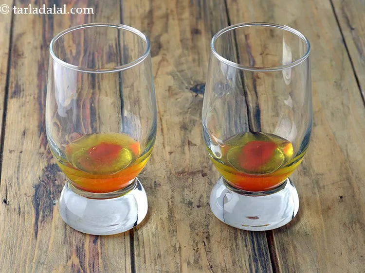 Step 16 – Prefer slightly tall or broad glasses than small glasses for this drink.